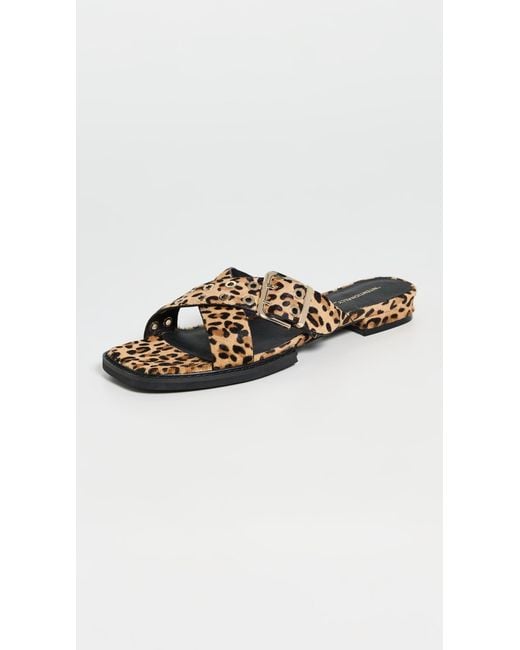 INTENTIONALLY ______ Black Clipz Sandals