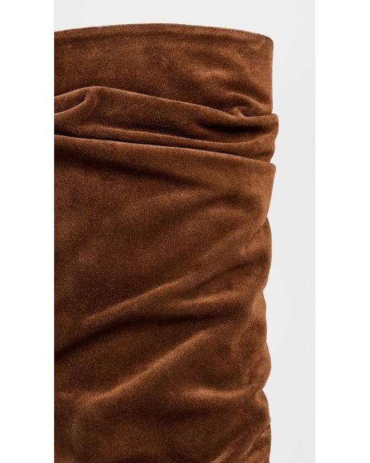 Alexandre Birman Brown Tati Slouch Boots