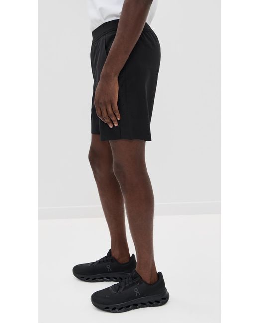 TEN THOUSAND Black Interval Lined Shorts 7 for men