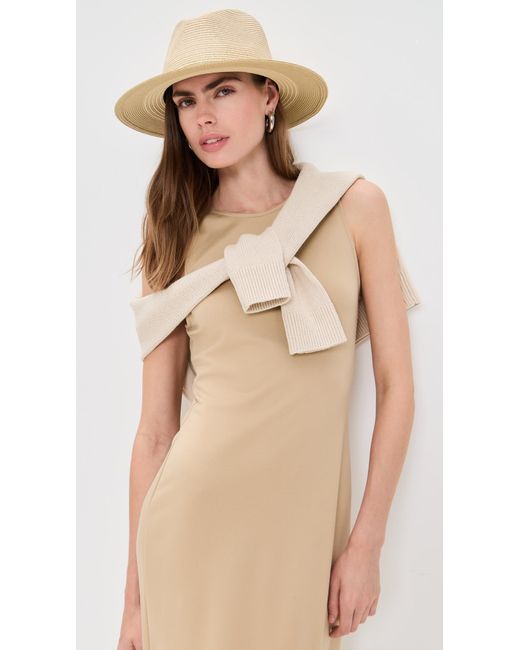 Rag & Bone White City Straw Fedora