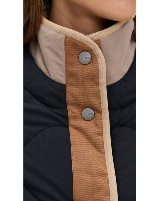 Ugg Black Jazlyn Quilted Jacket