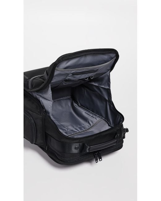 Tumi Black Alpha Brief Pack for men