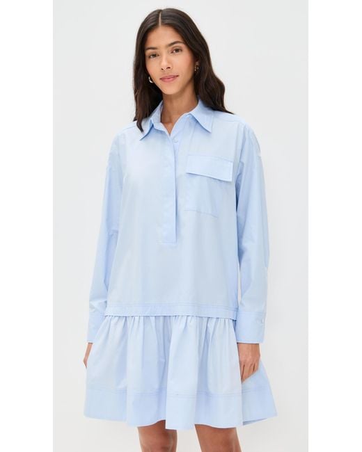 A.L.C. Blue A. L.C. Brooke Dress