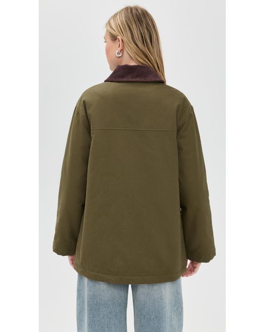 ALIGNE Women´s Green Oak Coat long coats