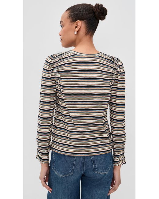 Veronica Beard Black Bouvet Tee