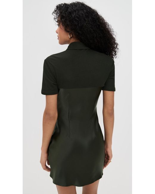 Nanushka Black Heceta Dress