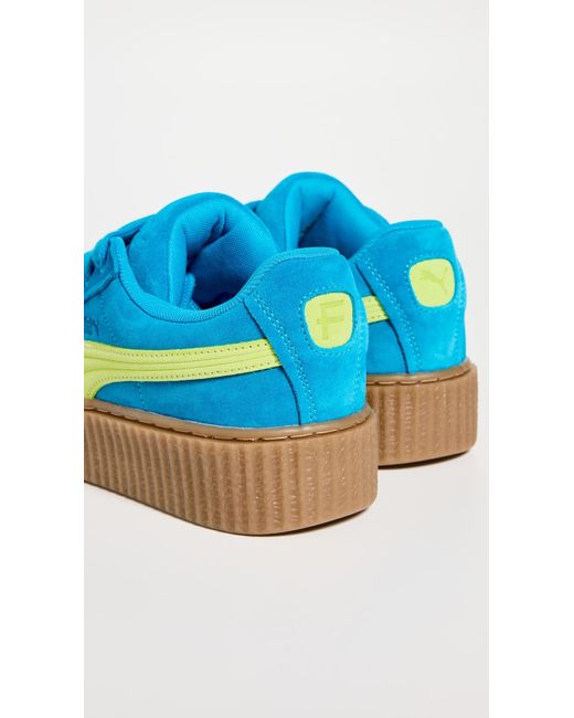 PUMA Creeper Fenty Sneakers in Blue Lyst