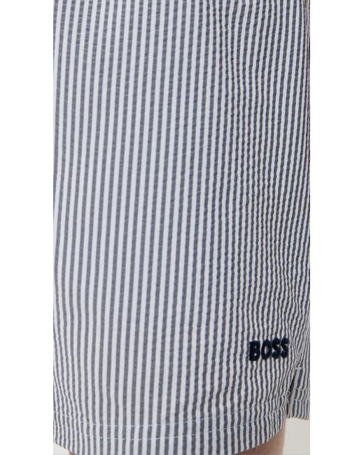 Boss Blue Velvetfish Swim Trunks 4.75 for men