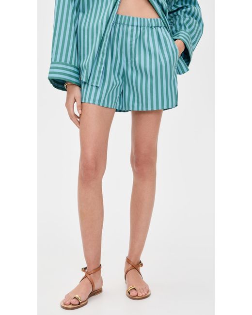 Madewell Blue Beachy Pull On Shorts