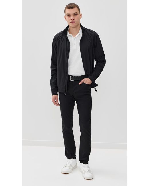 Greyson Black Trailwolf Lightweight Shell Jacket for men