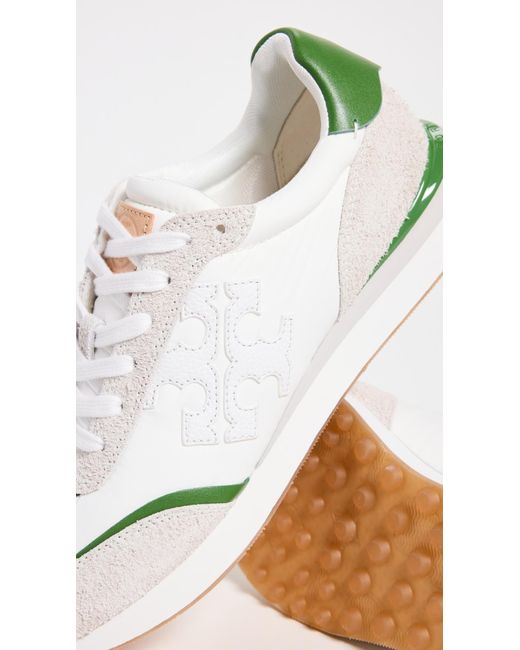 Tory Burch White Destiny Trainer