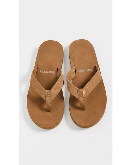 Hari Mari Black Fields Flip Flops for men