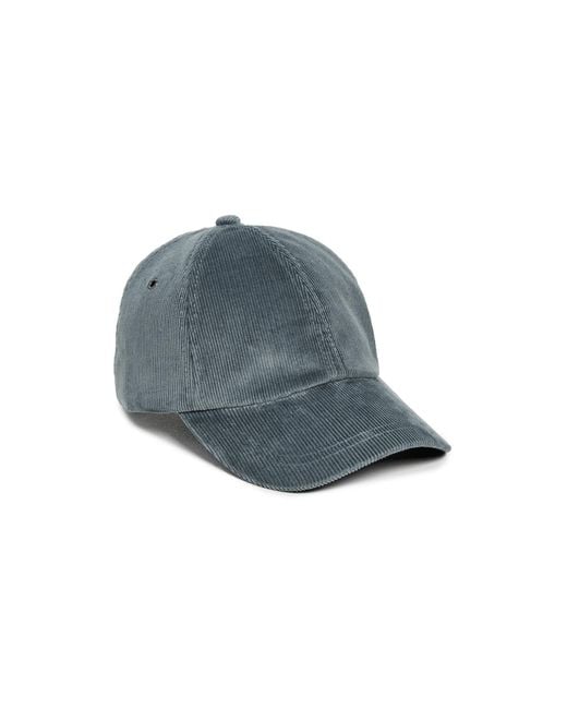 Paul Smith Blue Alex Corduroy Cap for men
