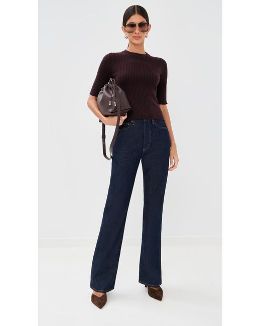 Veronica Beard Black Emil Cashmere Pullover