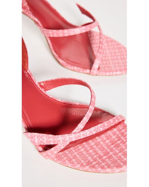 Alexandre Birman Pink Tita Bell 85mm Sandals