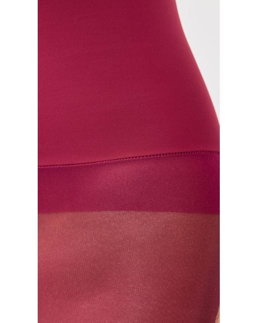 Commando Red Premier Sheer Tights