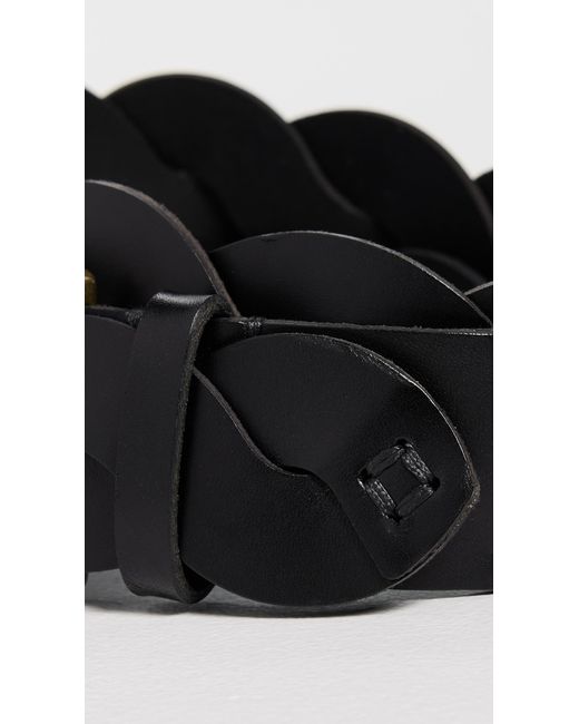 Isabel Marant Black Zigza Belt