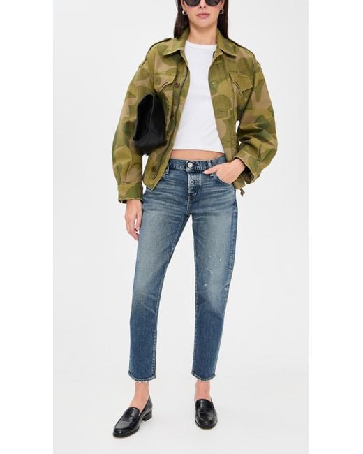 Moussy Blue Mv Brickell Tapered Jeans