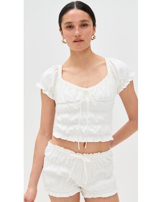 Bailey Rose Multicolor Smocked Top