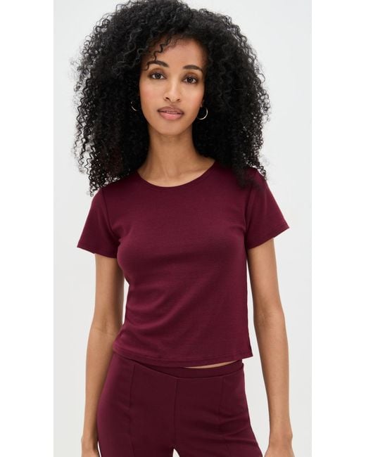 Le Bos Red Eloise Tee