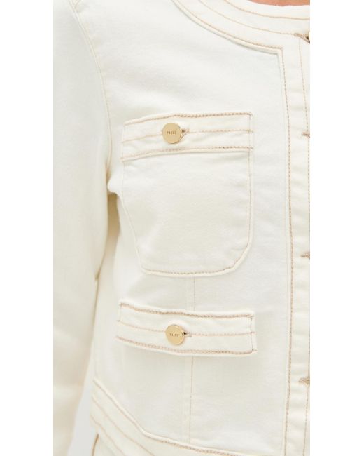 PAIGE White Kiya Jacket