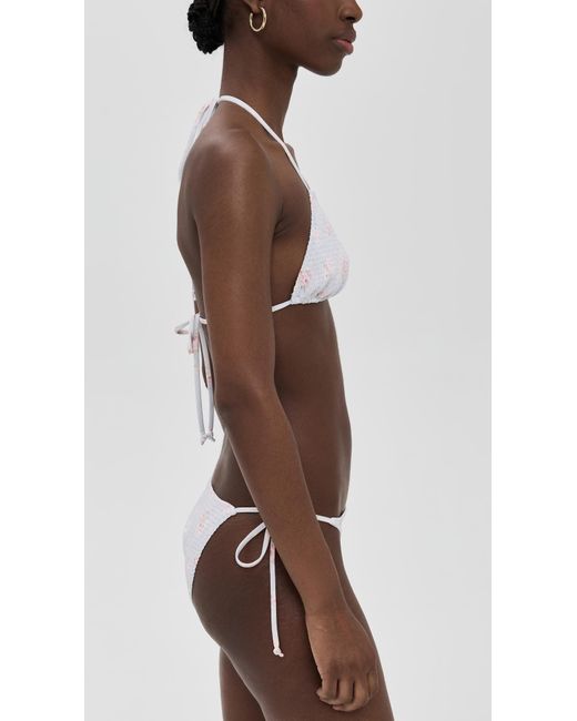 LoveShackFancy Multicolor Saoirse Bikini