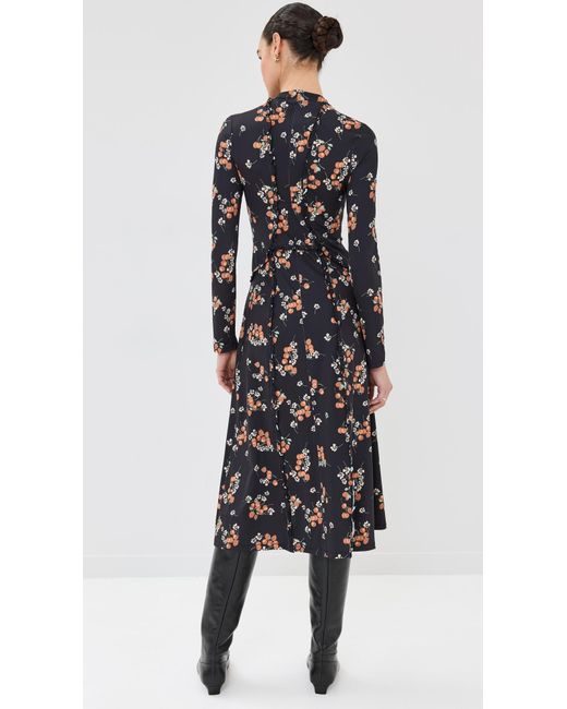 【Sea】Cerise Printed Spandex Dress Sea Cerise Printed Spandex Dress in Black | Lyst