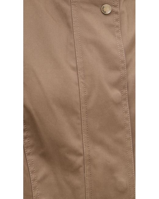 Staud Brown Simone Jacket