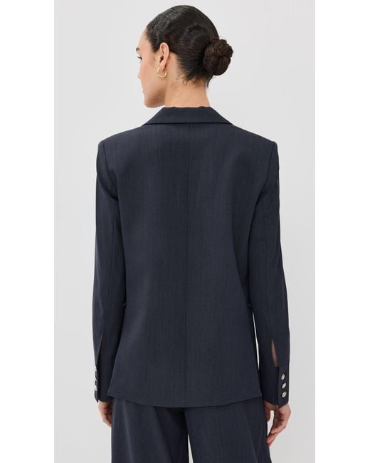 Twp Blue Boyfriend Blazer