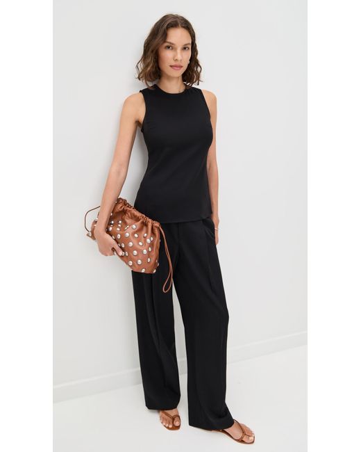 Staud Black Bronte Tunic