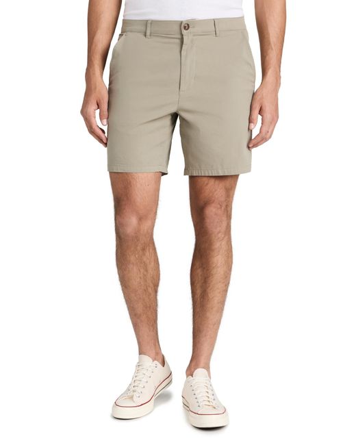 Marine Layer Natural Breeze Chino 7" Shorts for men