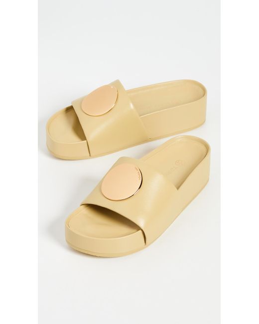 tory burch patos slides