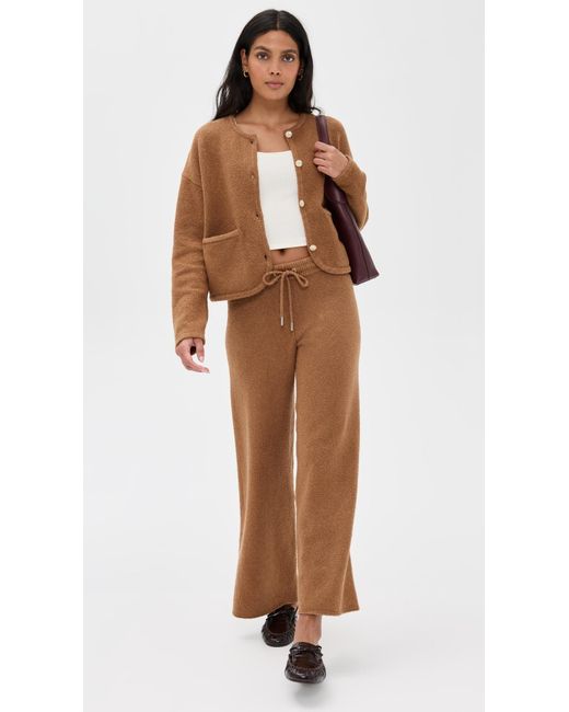 Splendid Brown X Cella Jane Button Up Cardigan