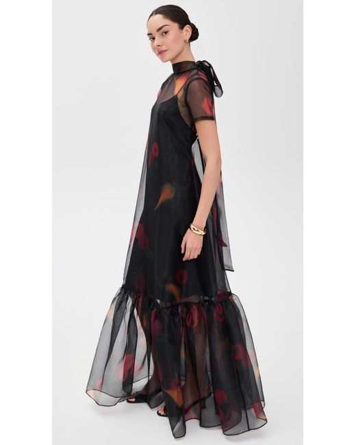 STAUD Calluna Dress Farmer's Market in Black | Lyst STAUD Calluna Dress Farmer's Market in Black | Lyst