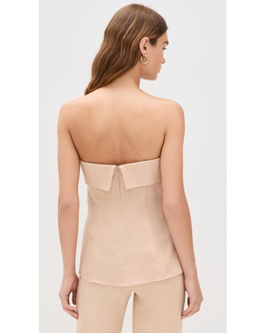 Hevron Natural Addison Top