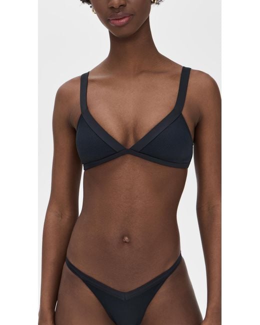 LSPACE Black Farrah Top