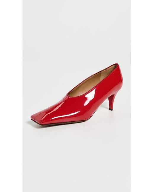 Stella McCartney Red Patent Alter Mat Pumps 60Mm