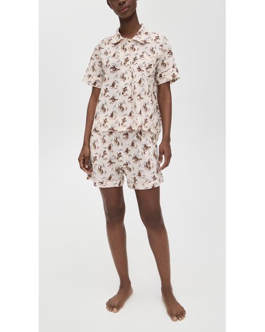 The Great Multicolor The Short Sleeve Pajama Shirt