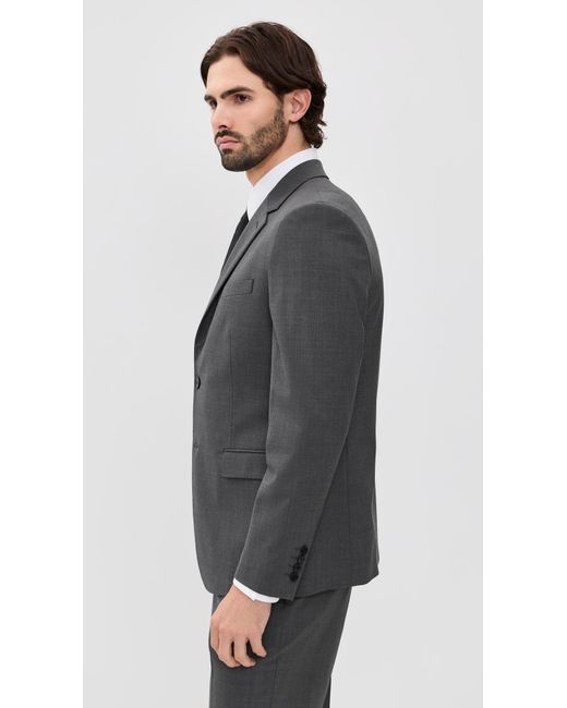Theory Black Chambers Stretch Wool Blazer for men