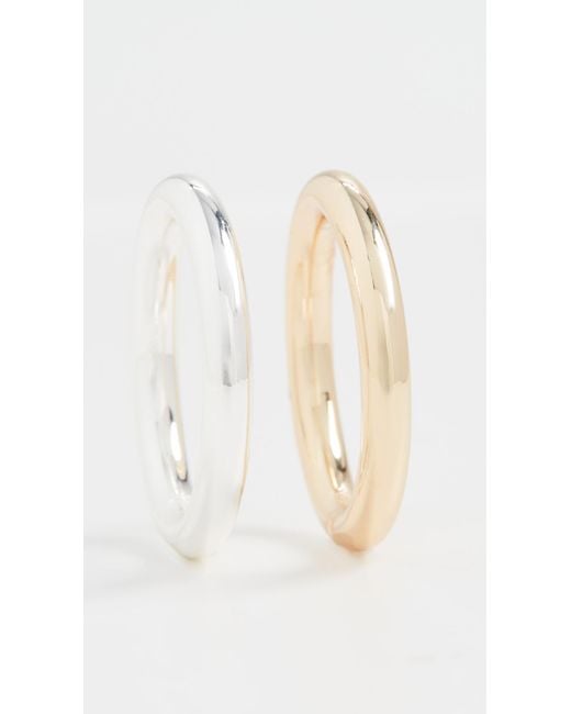 Shashi White Remix Ring Set