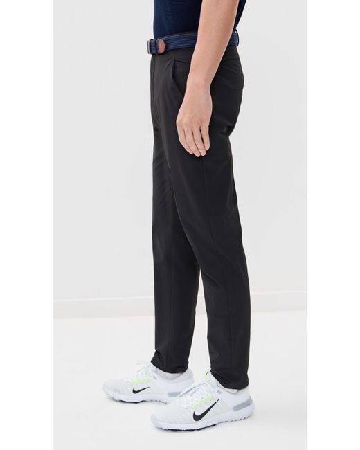 Ralph Lauren Black On Course Matte Stretch Nylon Pants 32 for men
