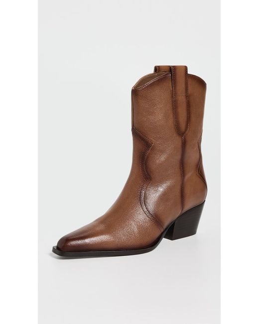Free People Brown Cat Nap Cowboy Boots