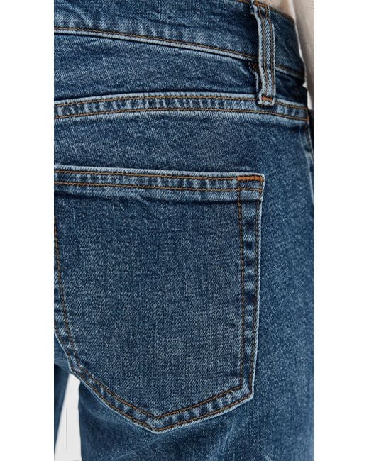 FRAME Blue The Pixie Petite Rodeo Jeans