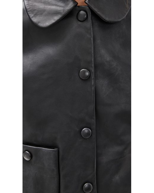 Ba&sh Black Mylos Jacket
