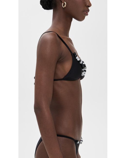Sir Black Baci Beaded String Top