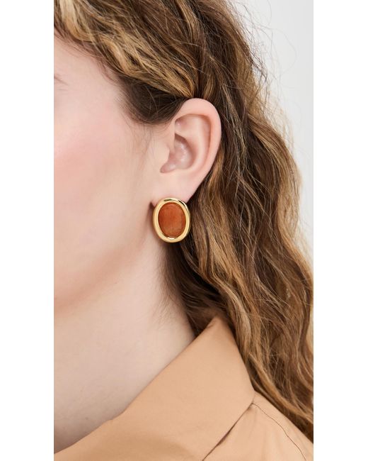 Luv Aj Metallic Sunset Stone Studs