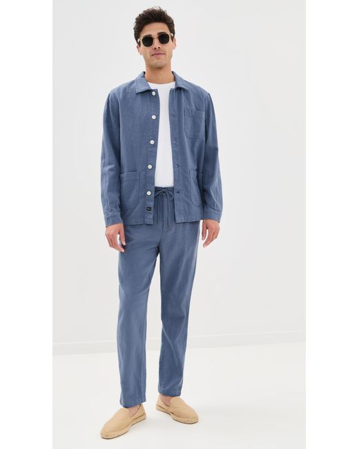 Rails Blue Callum Drawstring Pants for men