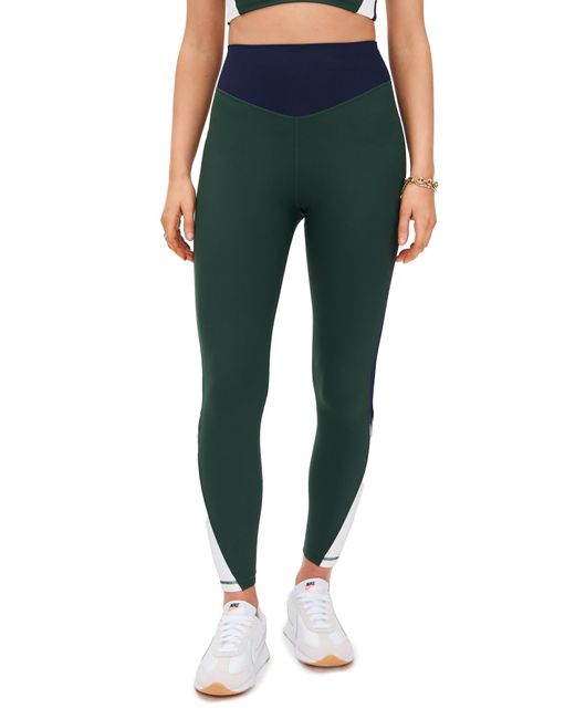 The Upside Blue Playoff 25In High Midi Pants