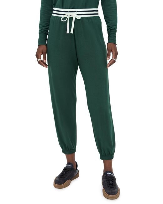 Splits59 Green Andie Oversized Fleece Sweatpants