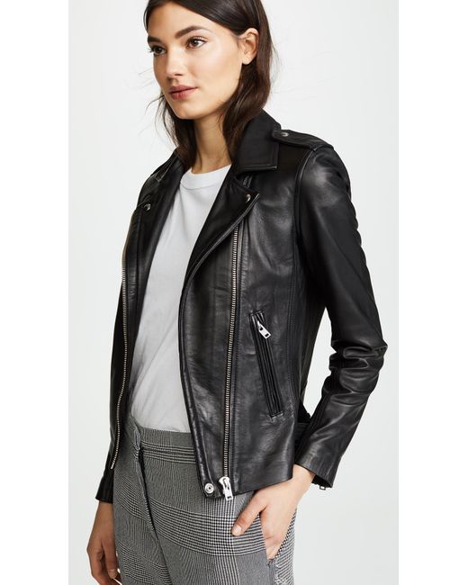 Lyst Iro Han Leather Jacket In Black Iro Black Han Leather Jacket Lyst